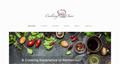 Desktop Screenshot of cookingwclass.com